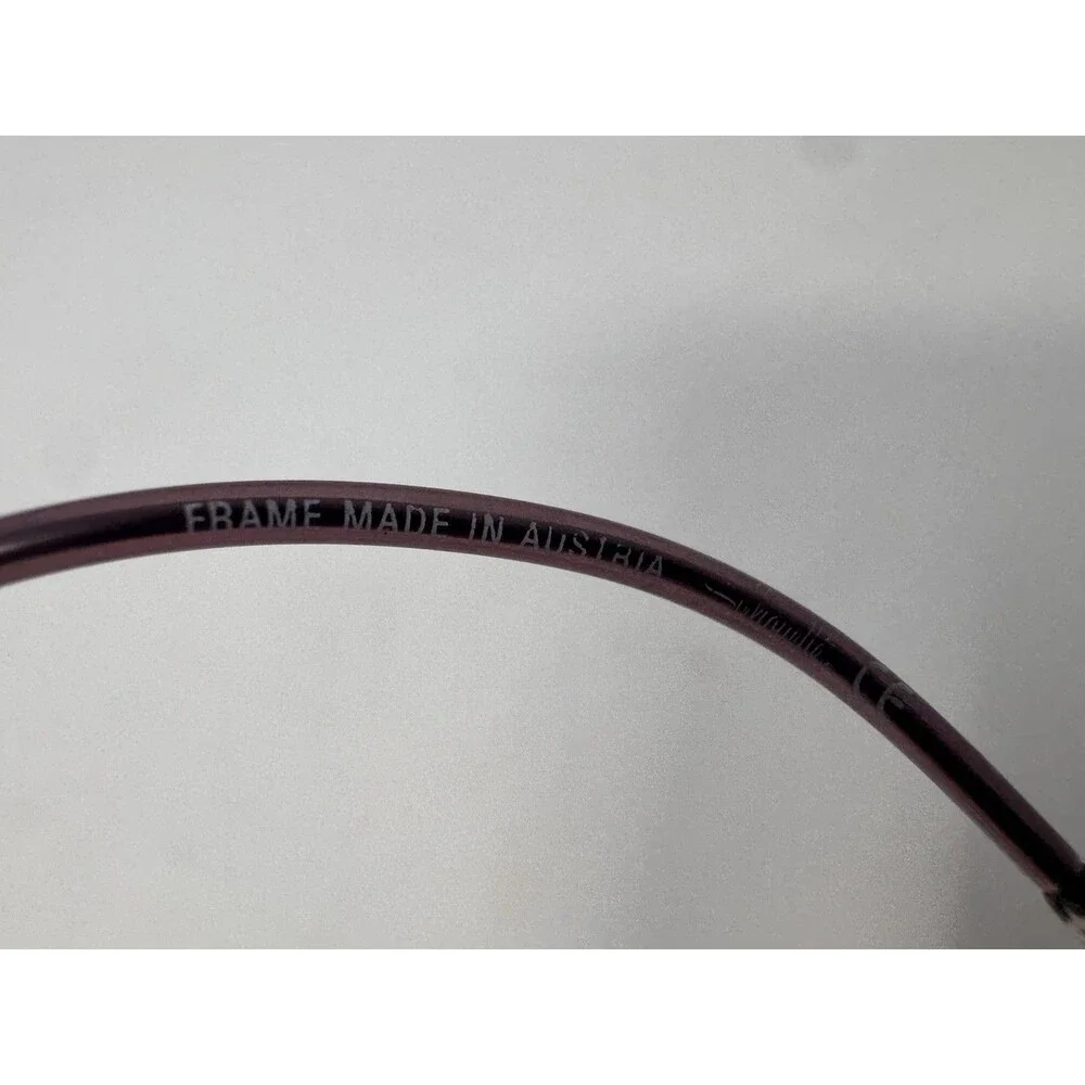 Silhouette SPX 1520 Pink Brown Rimless Eyeglass Frames 50-21-135 Austria Made